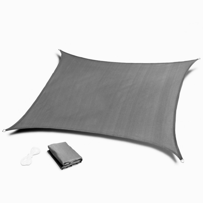 ModernHome Waterproof Rectangular Sun Shade Sail 2x3m | Garden furniture, relaxation, modern style