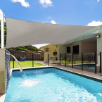ModernHome Waterproof Rectangular Sun Shade Sail 2x3m | Garden furniture, relaxation, modern style