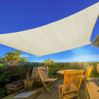 MultiGarden Waterproof Square Sun Shade Sail 4x4m Beige | Garden furniture, relaxation, modern style