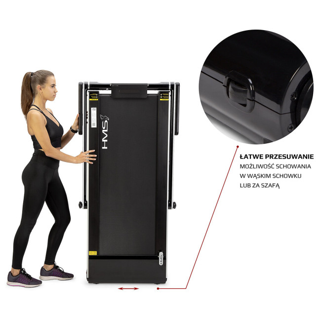Electric treadmill HMS LOOP12 1864W 12km/h Gray