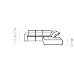 Colombo L Corner Sofa - With Electric Seat Extension