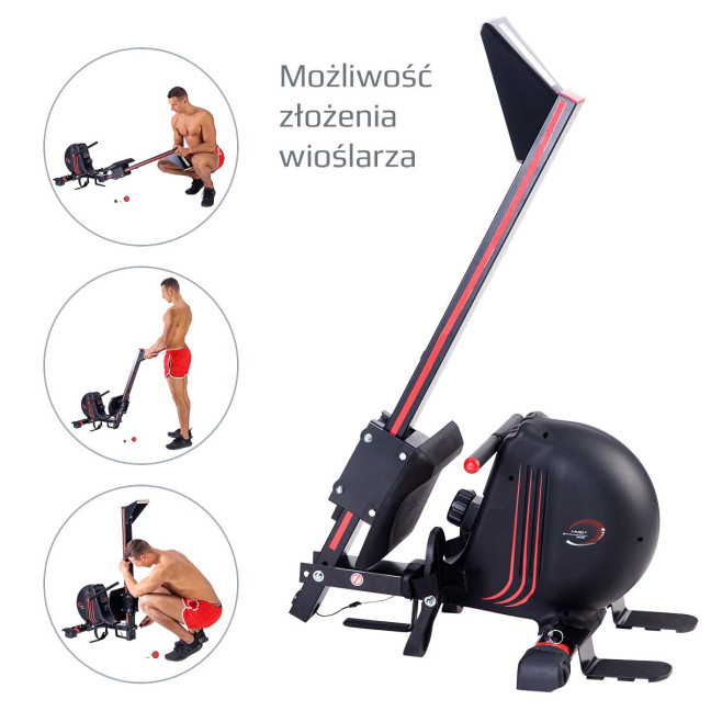 ZM1502 HMS Magnetic Rowing Machine