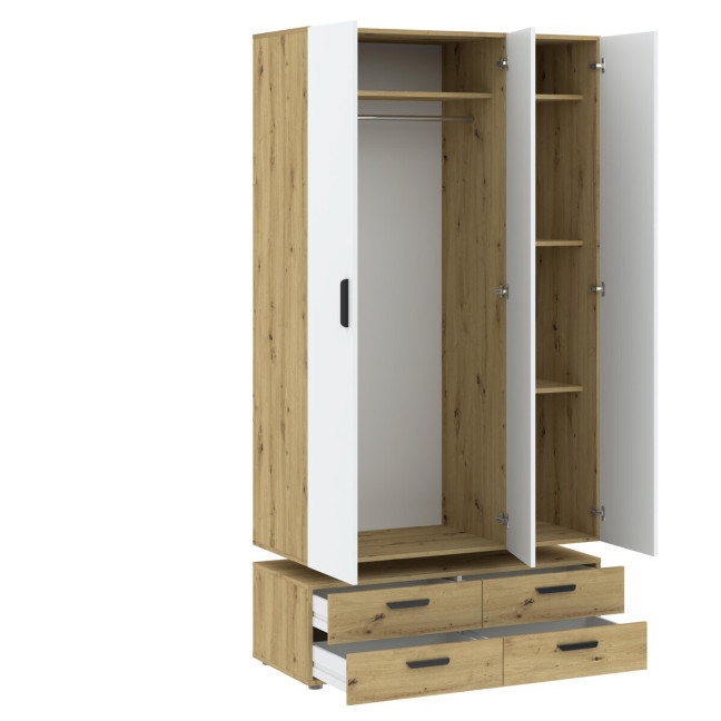 BASIC TWO - 3D ARTISAN WARDROBE/WHITE