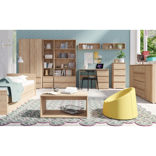 Two-door wardrobe with drawers COSMO C02