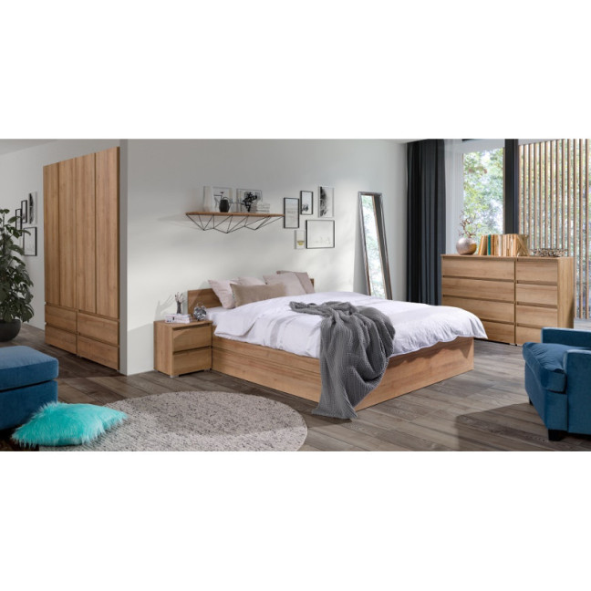 Two-door wardrobe with drawers COSMO C02