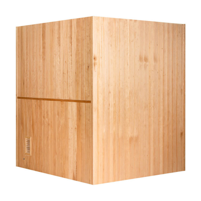 MO-A1816H Dry sauna with HARVIA 6kW heater | Thermo Wood | Panoramic Glass