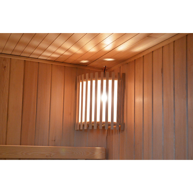 MO-EA4-220 Dry sauna with HARVIA 8 kW heater | Natural Wood | Scandinavian Style