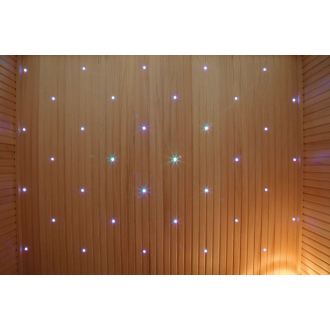 MUE-1102 Dry sauna with HARVIA 6 kW heater