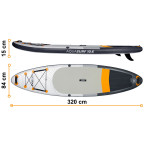 Aquasurf Sup Board 320 x 84 x 15 cm Neo-Sport 170201