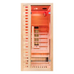 MO-RL1S Infrared sauna with salt stone | Ready to Assemble | Home SPA