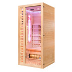 MO-RL1S Infrared sauna with salt stone | Ready to Assemble | Home SPA