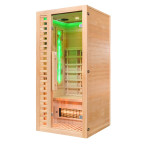MO-RL1S Infrared sauna with salt stone | Ready to Assemble | Home SPA