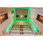 MO-RL1S Infrared sauna with salt stone | Ready to Assemble | Home SPA