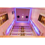 MO-RL1S Infrared sauna with salt stone | Ready to Assemble | Home SPA