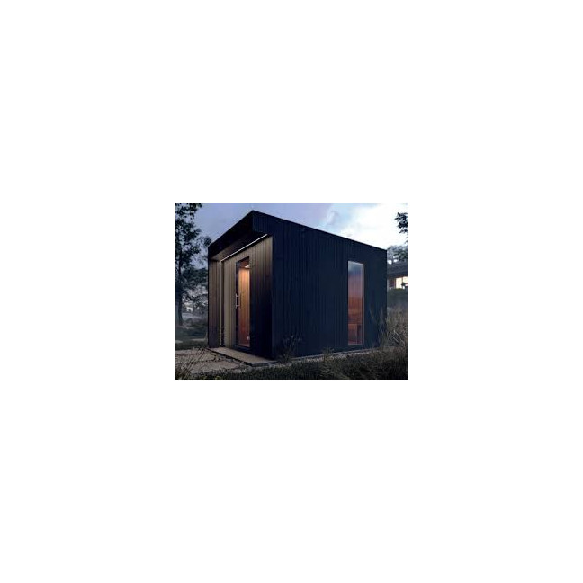 High Quality Garden Sauna Musta Black For Garden 400x200 cm | Wellness | Relax | SPA | Scandinavian Style | Luxury Relaxation