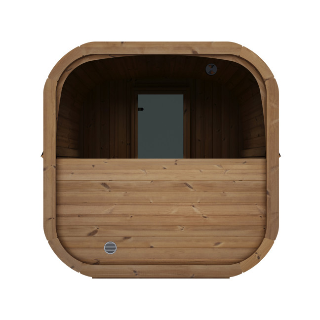 Icon 220 XL Outdoor Sauna for 4 people / Electric or Wood Burning Heater Harvia / High Quality Heat Treated Scandinavian Spruce