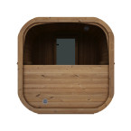 Icon 220 XL Outdoor Sauna for 4 people / Electric or Wood Burning Heater Harvia / High Quality Heat Treated Scandinavian Spruce