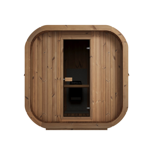 Icon 220 XL Outdoor Sauna for 4 people / Electric or Wood Burning Heater Harvia / High Quality Heat Treated Scandinavian Spruce