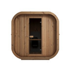 Icon 220 XL Outdoor Sauna for 4 people / Electric or Wood Burning Heater Harvia / High Quality Heat Treated Scandinavian Spruce