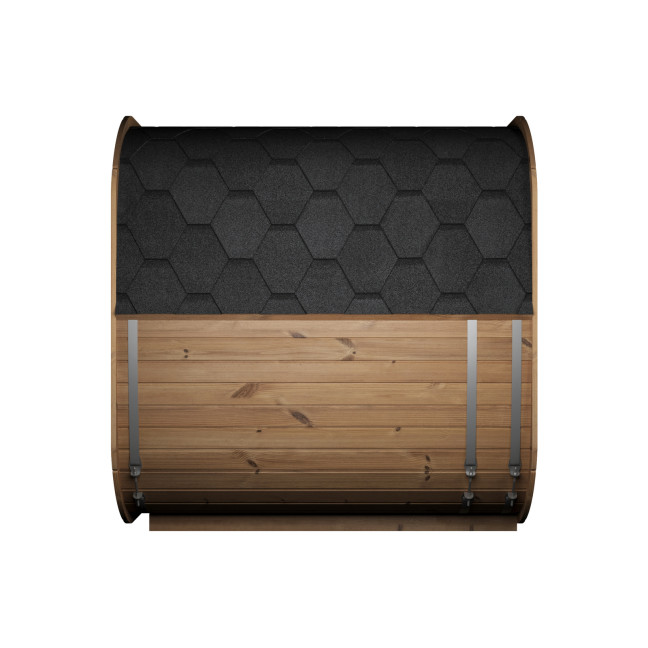 Icon 220 XL Outdoor Sauna for 4 people / Electric or Wood Burning Heater Harvia / High Quality Heat Treated Scandinavian Spruce
