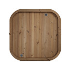 Icon 220 XL Outdoor Sauna for 4 people / Electric or Wood Burning Heater Harvia / High Quality Heat Treated Scandinavian Spruce