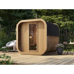 Icon 200 S Outdoor Sauna For 4 Persons / Electric or Wood-Fired Harvia Stove / High-Quality Scandinavian Spruce (Thermowood)