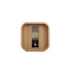 Icon 200 S Outdoor Sauna For 4 Persons / Electric or Wood-Fired Harvia Stove / High-Quality Scandinavian Spruce (Thermowood)