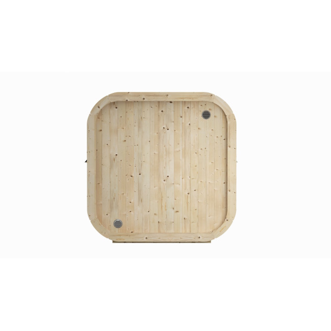 Icon 200 S Outdoor Sauna For 4 Persons / Electric or Wood-Fired Harvia Stove / High-Quality Scandinavian Spruce (Thermowood)