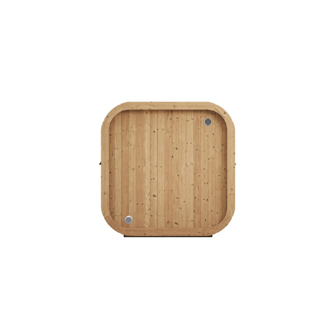 Icon 200 S Outdoor Sauna For 4 Persons / Electric or Wood-Fired Harvia Stove / High-Quality Scandinavian Spruce (Thermowood)
