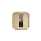 Icon 200 S Outdoor Sauna For 4 Persons / Electric or Wood-Fired Harvia Stove / High-Quality Scandinavian Spruce (Thermowood)