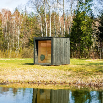 Outdoor Sauna/SAUNA "LUMI" CUBE