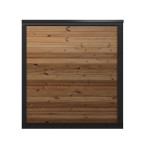 HIKI S Outdoor Sauna Thermowood for 3-4 People - Modern Garden or Terrace Sauna in Scandinavian Style, Fired Heater