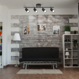 SPOT LAMP 4xGU10 BLACK