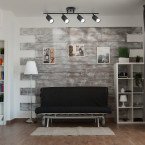 SPOT LAMP 4xGU10 BLACK