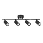 SPOT LAMP 4xGU10 BLACK