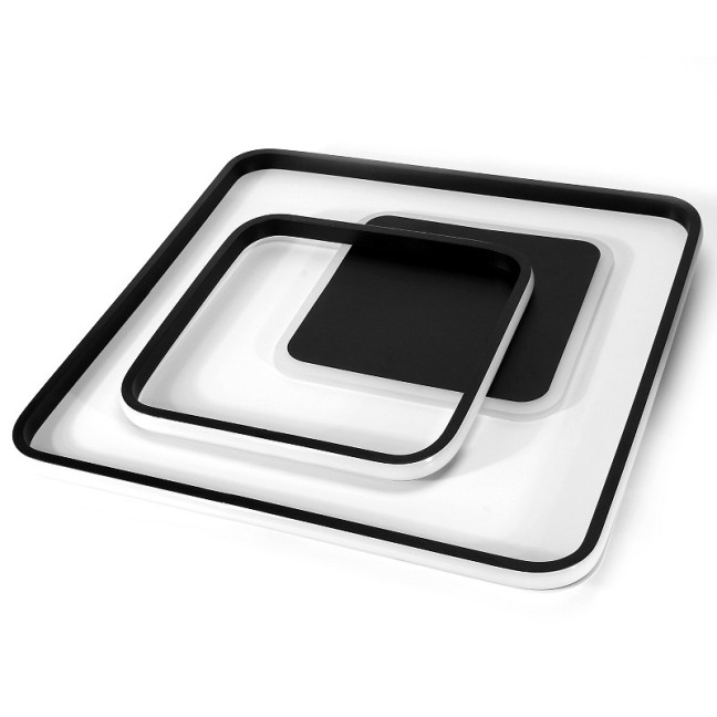 CEILING LAMP PLAFOND LED LINES AND SQUARES 88W + REMOTE CONTROL DL-G04