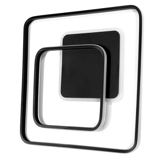 CEILING LAMP PLAFOND LED LINES AND SQUARES 88W + REMOTE CONTROL DL-G04