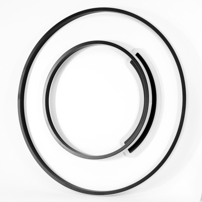 Ceiling lamp LED Circles and lines 76W + Pilot DL-G03