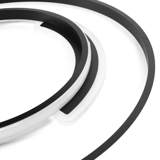 Ceiling lamp LED Circles and lines 76W + Pilot DL-G03