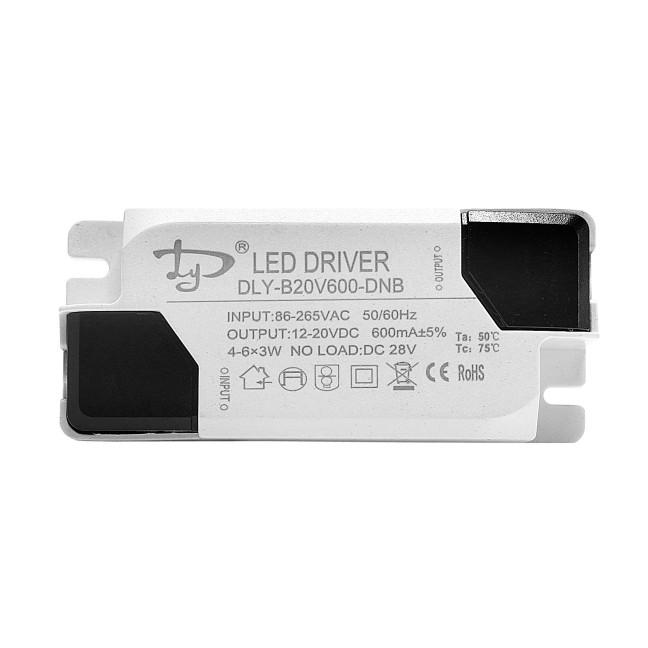 Lampa liniowa Led podtynkowa 10W 3000K biała JDL-5T