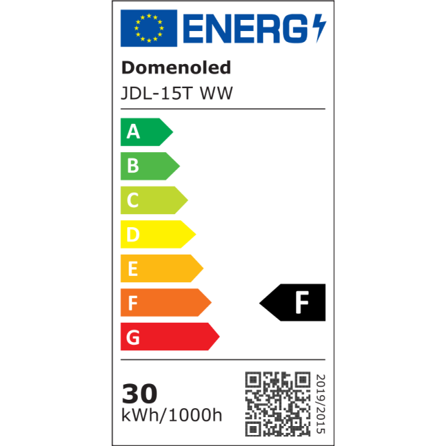 Lampa liniowa Led podtynkowa 30W 3000K biała JDL-15T