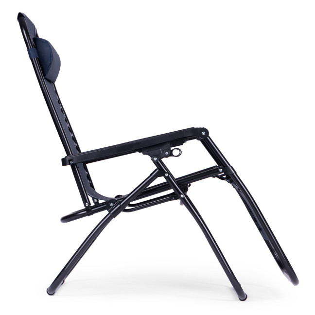 Zero Gravity Beach Garden Lounger Chair | Adjustable backrest for patio or balcony Beige/Black/Blue/Grey | Comfortable chair