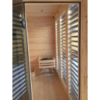High Quality Finnish Garden Garden Sauna Dry 350x200 cm | Wellness | Relax | SPA | Ready to Assemble | Elegant Minimalism