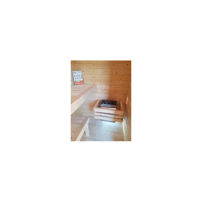 High Quality Finnish Garden Garden Sauna Dry 350x200 cm | Wellness | Relax | SPA | Ready to Assemble | Elegant Minimalism