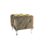 Elsa Velvet Sofa - Gray