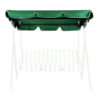 ModernHome Waterproof Swing Canopy 166 x 112 cm Green | Garden furniture, relaxation, modern style