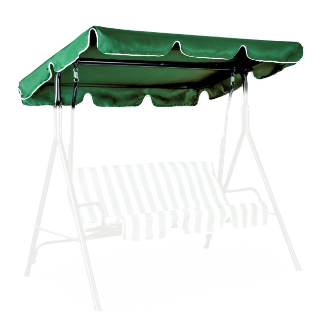 ModernHome Waterproof Swing Canopy 166 x 112 cm Green | Garden furniture, relaxation, modern style