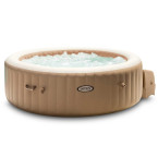 Spacious jacuzzi for 4 people - INFLATABLE SPA 196 × 71 CM INTEX 28426