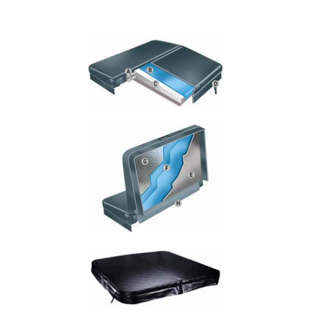 Silver Star Cover - Innovative Thermal Cover for SPA Baths Guaranteeing Maximum Insulation and Energy Savings