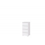 Narrow Chest of Drawers 4 Drawers COSMO C07